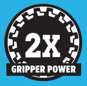 Gripper power - the only valve with twice the holding strength
