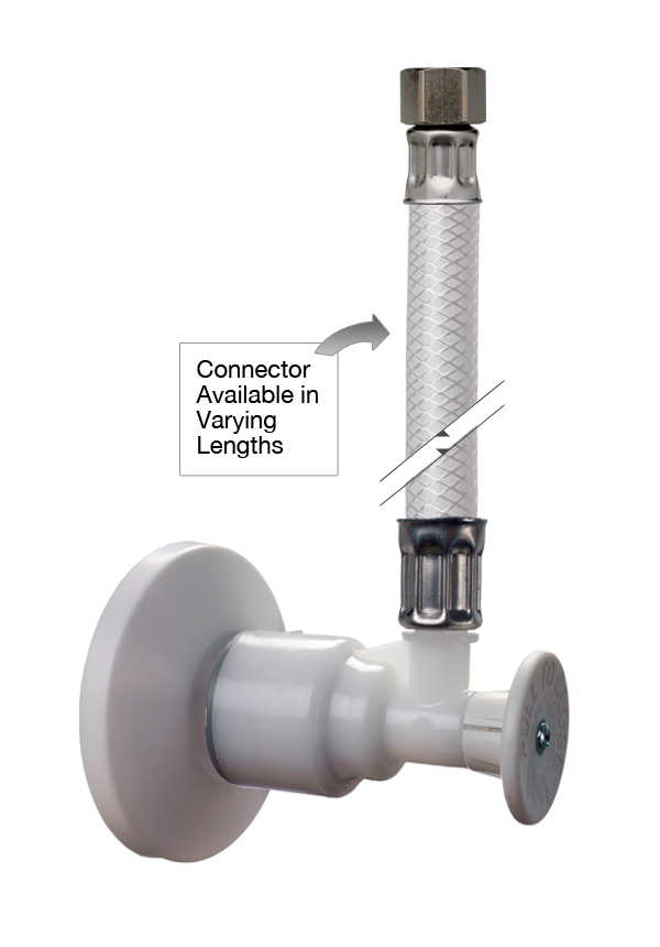 PUSHON® PEX Dishwasher Supply Kit 3/8" Comp. Nut ACCOR Technology