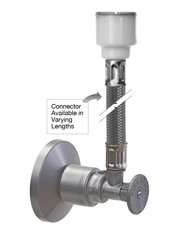 FlowTite®4ALL® 1/2" Valve with Attached Connector ACCOR Technology